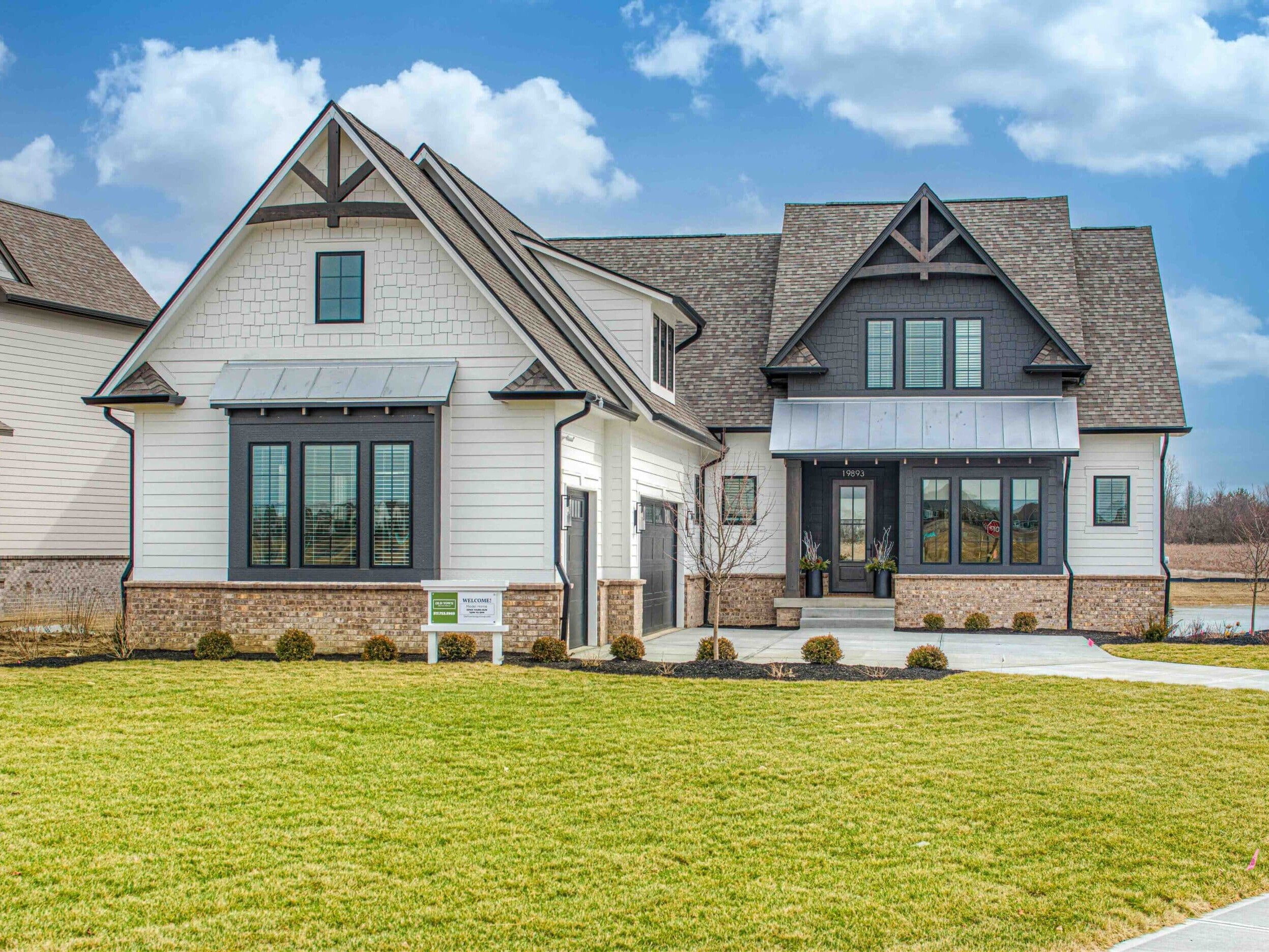 Modern Custom Village Style House | Old Town Design Group