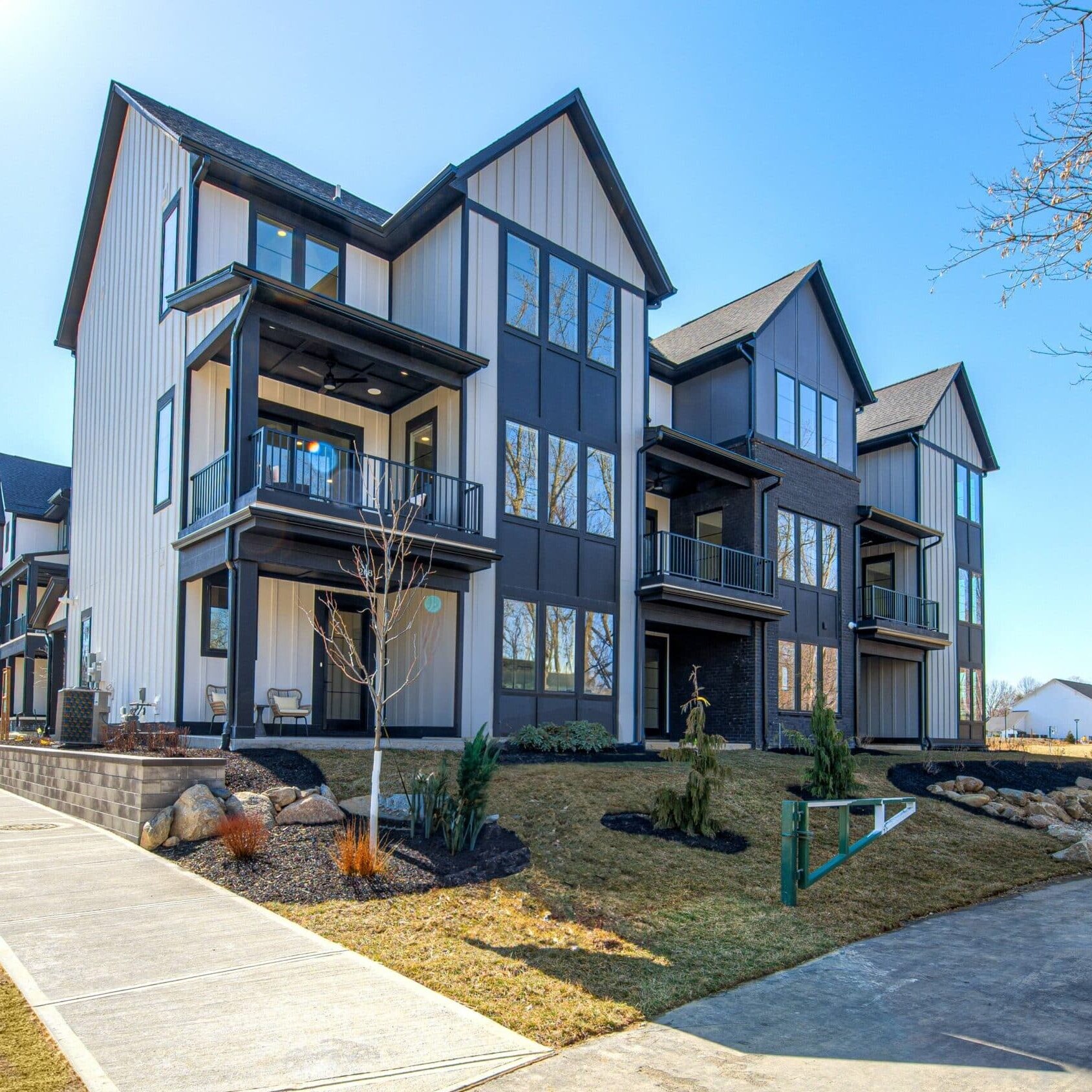 Three Story Townhome Westfield | Old Town Design Group