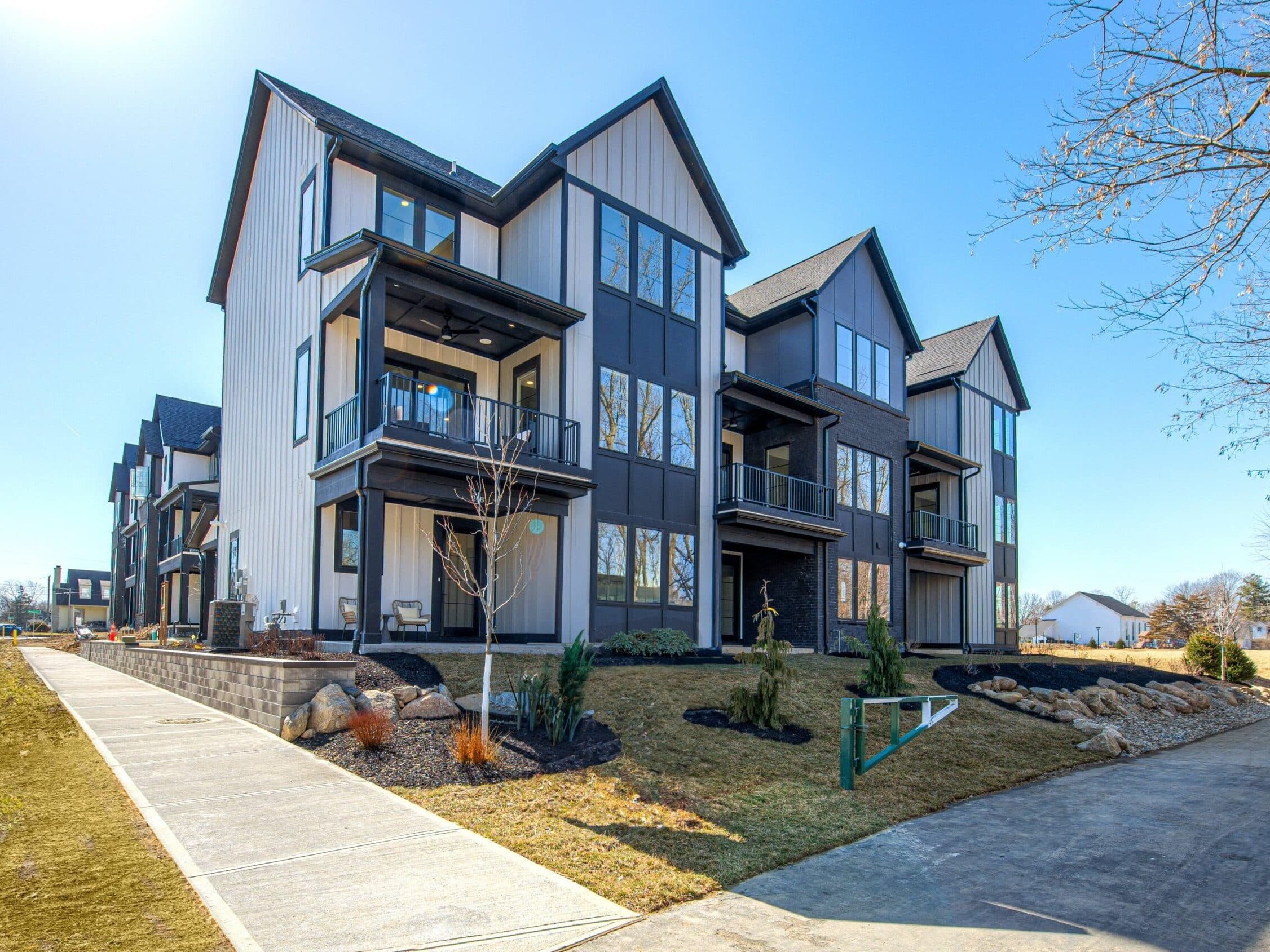 Three Story Townhome Westfield | Old Town Design Group