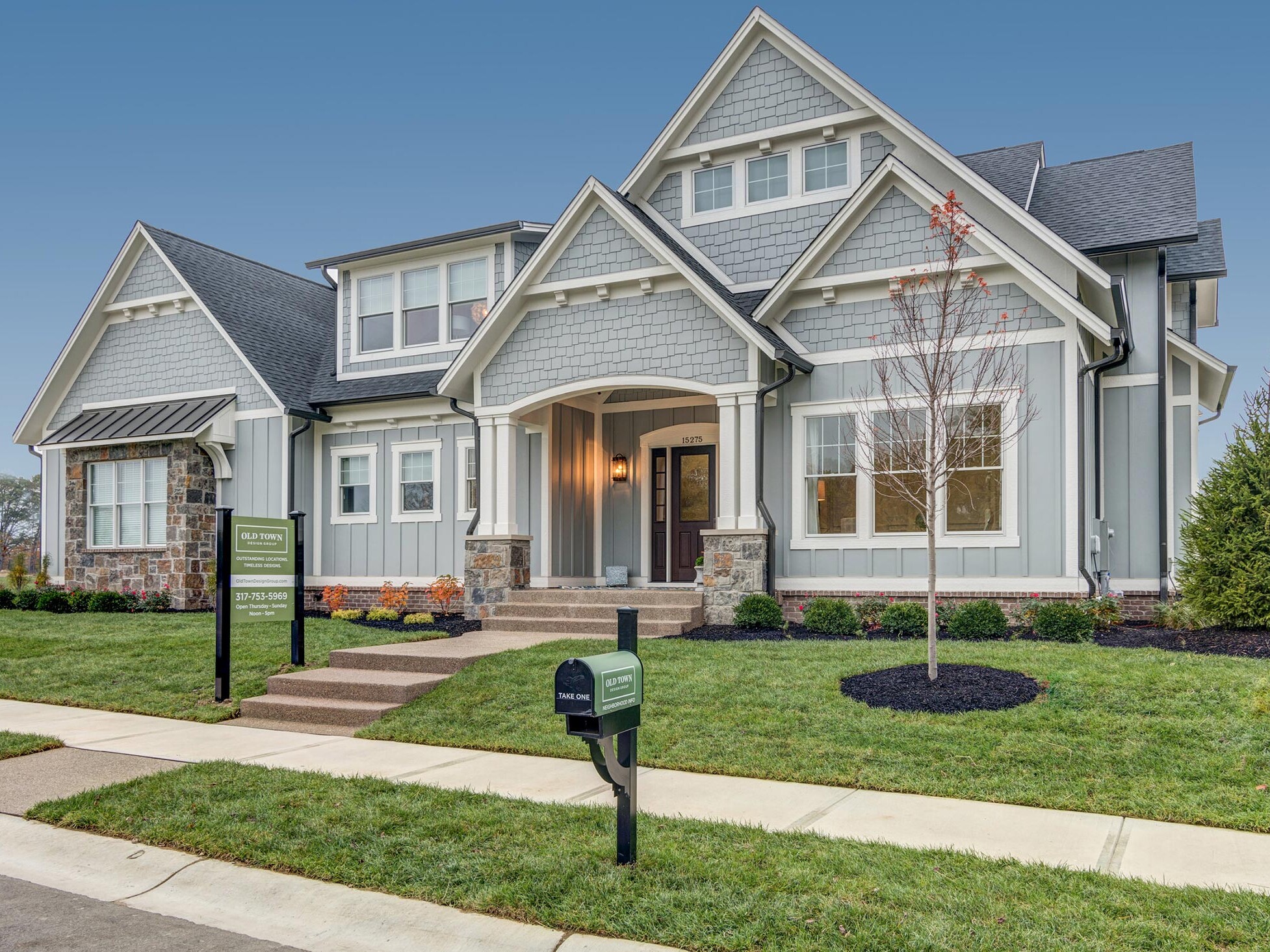 Maple Ridge Model Home Westfield, IN | Old Town Design Group