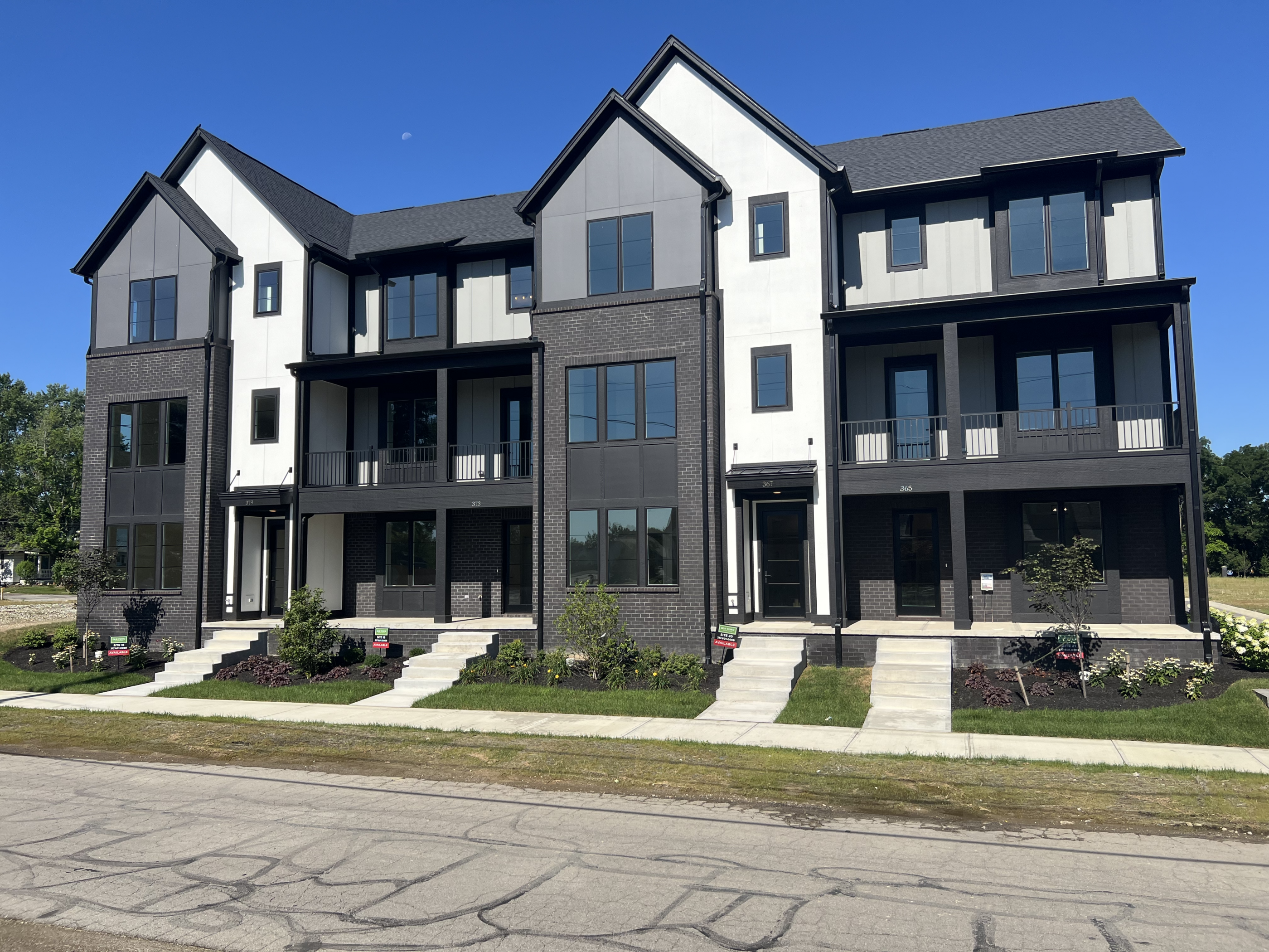 3-Story Townhome Westfield | Old Town Design Group